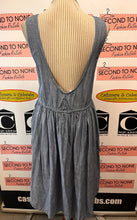 Load image into Gallery viewer, Vintage 100% Cotton Embroidered Denim Dress (Size 14)
