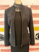 Charger l'image dans la galerie, Tribal Basic Black Faux Suede Jacket (Size 4)
