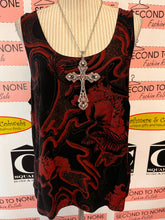 Load image into Gallery viewer, Vintage Marilyn’s Sparkly Red &amp; Black Set (Size 18)
