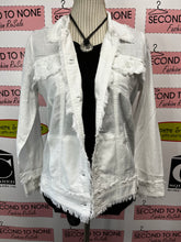 Load image into Gallery viewer, Frayed Linen/Cotton Jacket (2 Colors)(Back By Popular Demand!)(RESTOCKED!)
