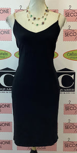 Bebe Slinky Black Dress (Size 10)