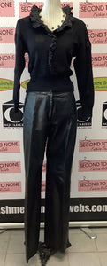 Danier Leather Pants (Size 6)