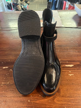 Load image into Gallery viewer, Lemon Jelly Glossy Black Rubber Boots (Size 7/EU 38)
