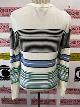 Load image into Gallery viewer, Nine West Multi Striped Long Sleeve (Size XL)
