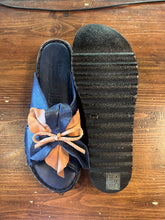 Load image into Gallery viewer, All Leather Flower Slip On Sandals (Size 8/EU 39)
