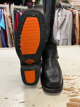 Load image into Gallery viewer, Harley Davidson Black Leather Biker Boots (Size 5 Women’s)
