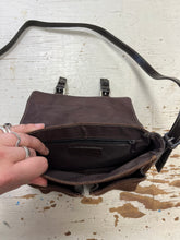 Load image into Gallery viewer, Y2K-Look Brown Corduroy Kenneth Cole Crossbody

