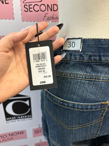 NWT CSG Denim Shorts (Size 30)