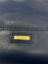 Load image into Gallery viewer, Danier Blue Pebbled Leather Handbag + Dustcover
