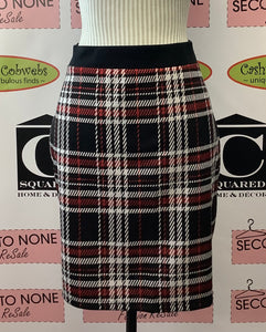 CLEO Plaid Skirt & Top (Size L)