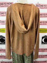 Load image into Gallery viewer, Grace &amp; Lace Brown Hooded Sweater (Size L)
