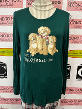 Load image into Gallery viewer, La Vie En Rose Doggy Sleepwear 2Pc Set (Size S)

