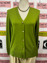 Load image into Gallery viewer, Cleo Petites Green Cardigan (Size M)
