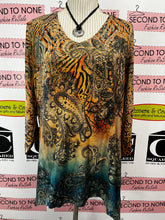 Load image into Gallery viewer, Christopher &amp; Banks Paisley Tunic (Size XL)
