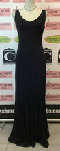 Load image into Gallery viewer, Vintage Algo Black Sparkle Gown (Size 10)
