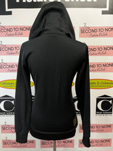 Load image into Gallery viewer, Burton Lime Green &amp; Black Zip Up Sweater (Size S)
