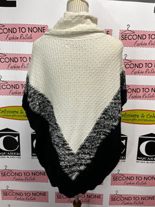 Banana Republic Cotton-Blend Poncho-Style Top (Size M)