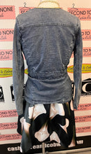 Load image into Gallery viewer, FDJ Muted Belted Denim Jacket (Size XS)
