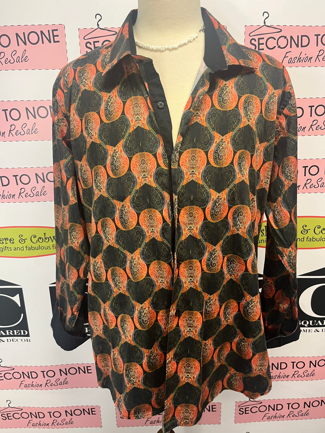 Long-Sleeve Abstract Hawaiian Shirts (5 Assorted Styles/Sizes)