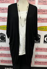 Load image into Gallery viewer, Long Waterfall Jersey Cardigan
