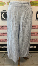 Charger l'image dans la galerie, Tahari 100% Linen Striped Pants (Size L)
