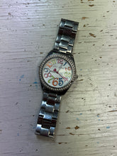 Charger l'image dans la galerie, Betsy Johnson Multi Colour Number Rhinestone Watch
