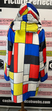 Charger l'image dans la galerie, Art Deco Pleated Reversible Swing Coat (Size L)
