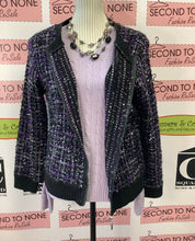 Load image into Gallery viewer, Purple Tweed Jacket (Size PM)
