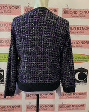 Load image into Gallery viewer, Purple Tweed Jacket (Size PM)

