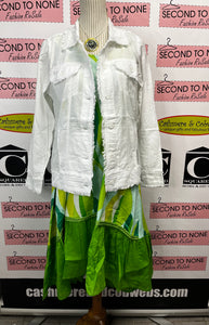 Linen-Blend Frayed Edge Jackets (Only Black Left!)
