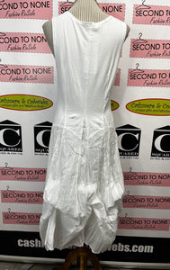Cotton-Blend White Bubble Dress (Only 2 Left!)
