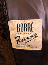 Load image into Gallery viewer, Vintage Brown Faux Lambswool Car Coat (Size S)

