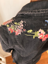 Load image into Gallery viewer, Tabi Embroidered Denim Jacket (Size S)

