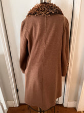 Load image into Gallery viewer, Gilani Lace-Detailed Wool-Blend Light-Weight Coat (Size 14)
