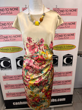 Charger l'image dans la galerie, Joseph Ribkoff Satin Floral Dress (Size 14)
