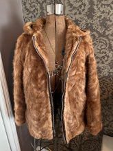 Load image into Gallery viewer, Vintage Leader Furs Hooded Jacket (Size S)
