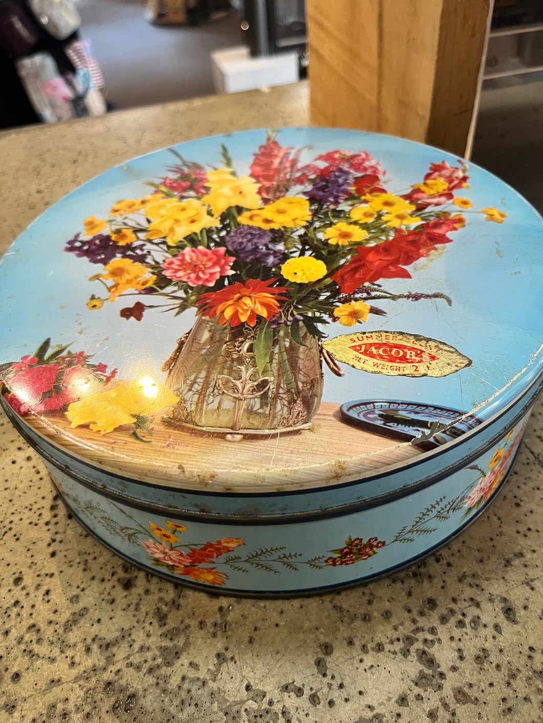 Vintage Cookie Tin