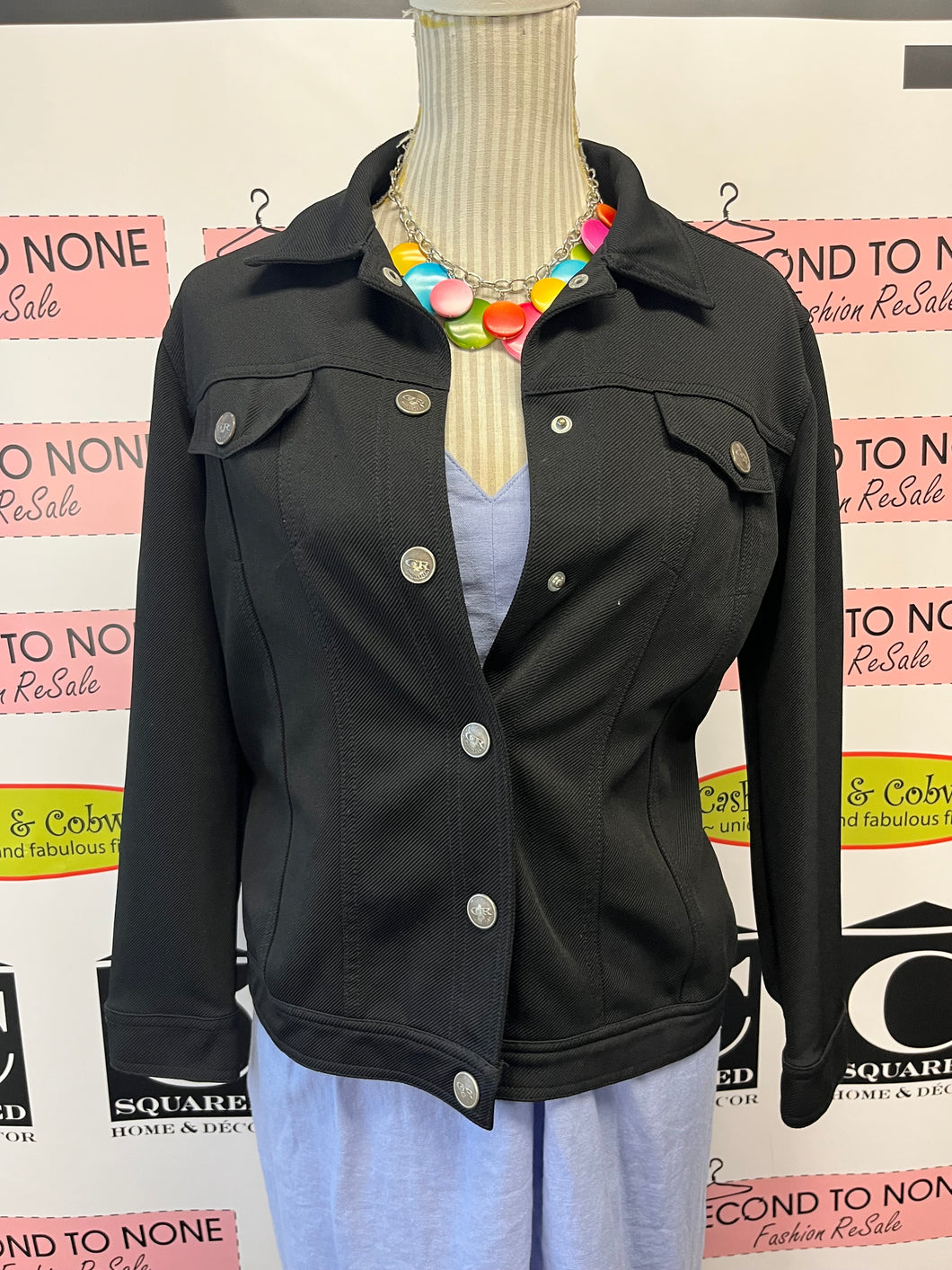 Black Classic Jacket (Size PM)