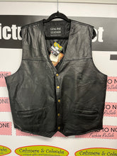 Load image into Gallery viewer, NWT Vintage Genuine Leather Men's Vest (Size XL)
