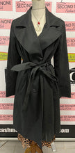 Load image into Gallery viewer, Vintage Votre Nom Paris Classic Black Trench Coat (Size M)
