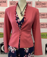 Load image into Gallery viewer, Vintage Pink Ruffle Jacket (M)
