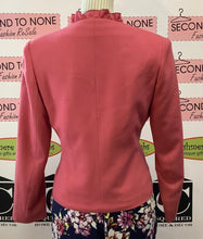 Load image into Gallery viewer, Vintage Pink Ruffle Jacket (M)
