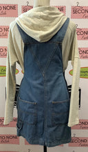 Load image into Gallery viewer, Vintage Next Level Denim Overall Dress (S)
