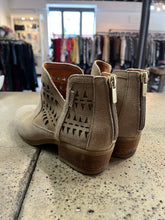 Load image into Gallery viewer, Pikolinos Taupe Suede Cutout Boots (Size 7/EU 38)
