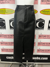 Load image into Gallery viewer, Ricki’s Faux Leather Midi Skirt (Size 10)
