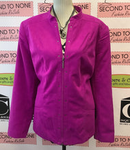 Load image into Gallery viewer, TanJay Fuchsia Sueded Jacket (18)
