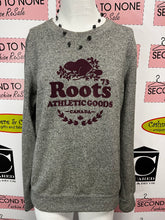 Charger l'image dans la galerie, Roots Burgundy Logo Crewneck Sweater (Size M)
