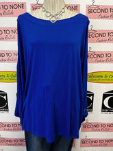 Load image into Gallery viewer, Royal Blue Grommet Tunic (Size 3X)
