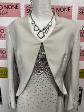 Charger l'image dans la galerie, Ice Grey Formal Dress &amp; Bolero Set (Size 8)
