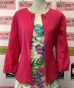 Cardi de flamenco rosa de Chico (2XL)